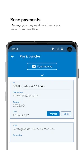 SEB - Företag screenshot 2
