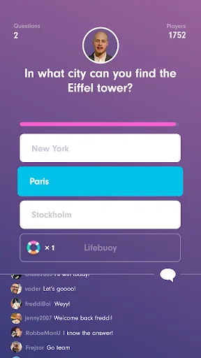 Primetime - Live Quiz Game screenshot 1
