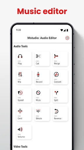 Mstudio : Audio & Music Editor