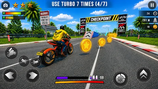 Turbo Racer - Bike Racing