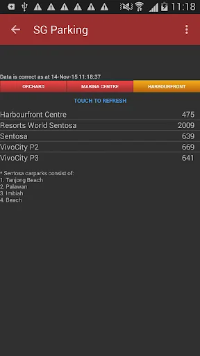 Singapore Parking screenshot 3