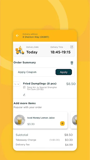 WhyQ Shiok Hawker Delivery screenshot 4