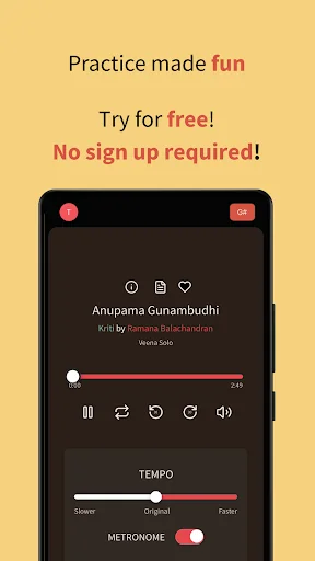Abhyas for Carnatic music
