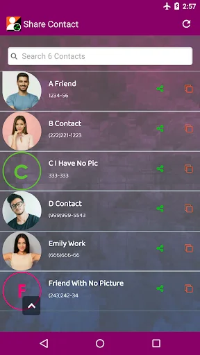 Share Contact