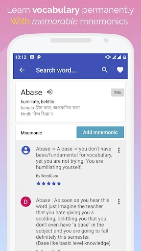 Mnemonic Dictionary - Fastest 