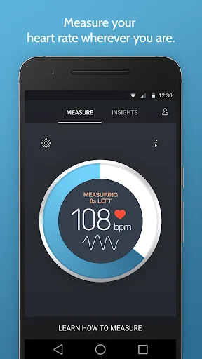 Instant Heart Rate: HR Monitor screenshot 1