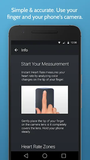 Instant Heart Rate: HR Monitor screenshot 2