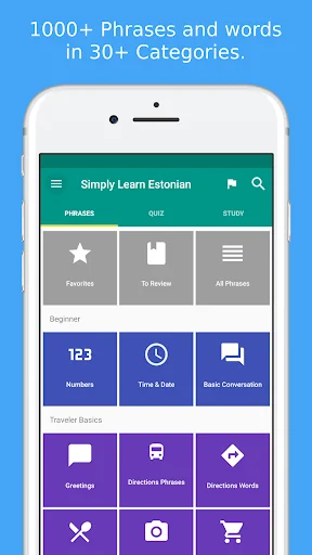 Simply Learn Estonian screenshot 1