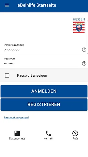 eBeihilfe - App - HE