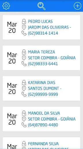 Cadastro de Clientes