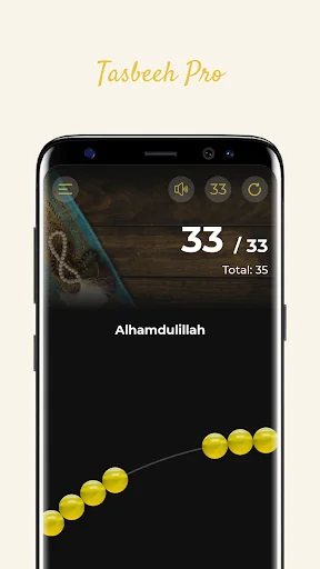 Tasbeeh Pro: Dhikr Counter screenshot 1
