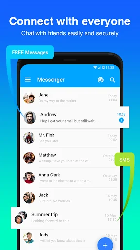 Zing: Sound Stickers & SMS screenshot 1