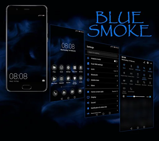 [EMUI5/8/9]BlueSmoke Theme