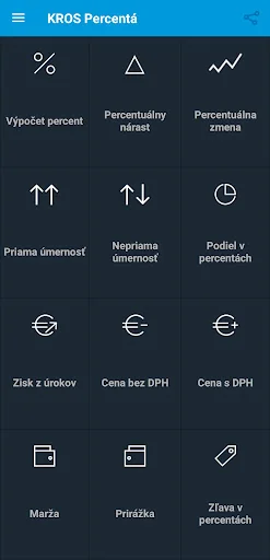 KROS Percentá