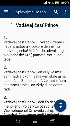 Spevník CASD