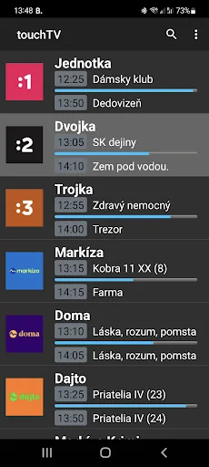 touchTV mobile