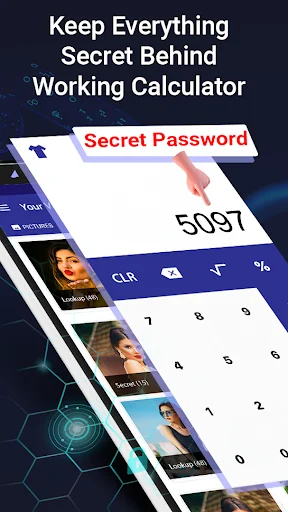Photo, Video Locker-Calculator screenshot 1