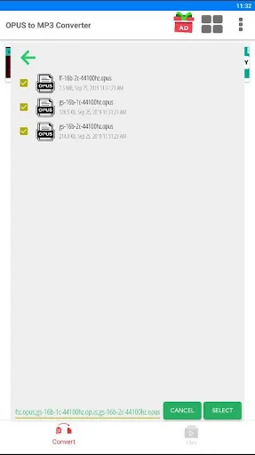 Opus to Mp3 converter