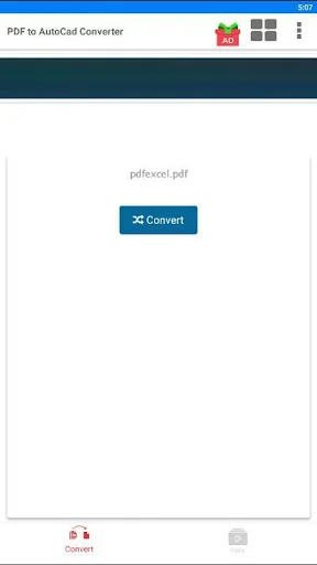Convert PDF to DWG
