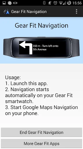 Gear Fit Navigation screenshot 4