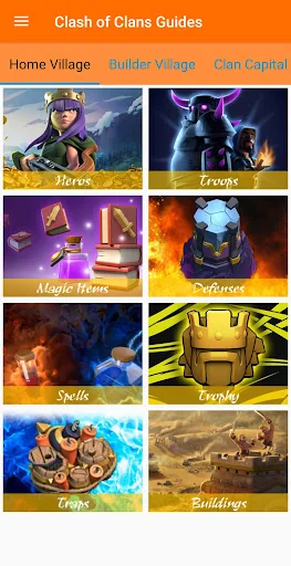 Guide for COC screenshot 2