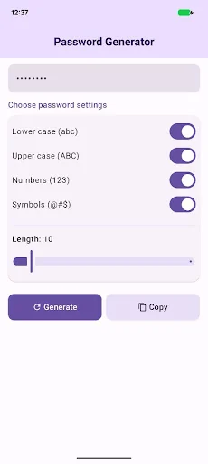 Password Generator & Security