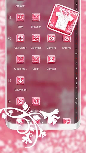 Soft Pink Launcher Themes screenshot 4