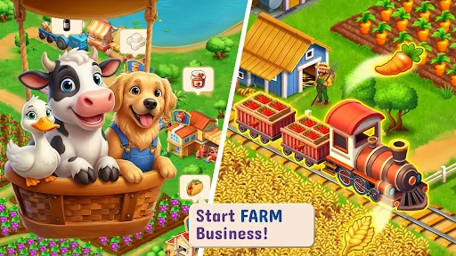 Solitaire TriPeaks Idle Farm screenshot 3