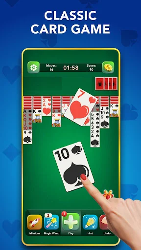 Spider Solitaire Classic Game screenshot 1