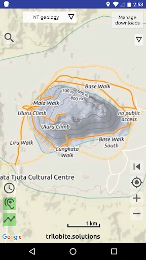 Australian Geology Travel Maps