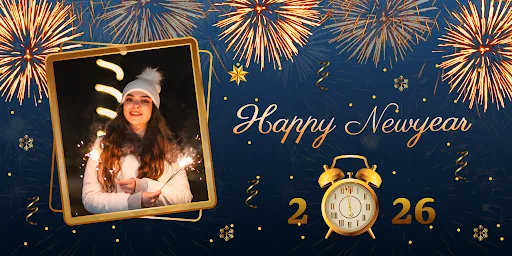 Happy NewYear Photo Frame