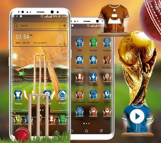 Cricket Launcher Theme