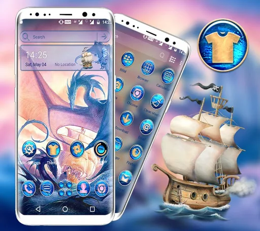 Dragons Fantasy Launcher Theme