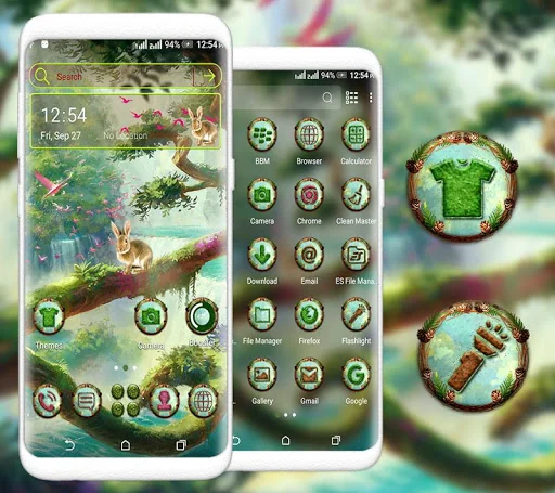 Dream Forest Launcher Theme