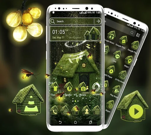 Forest  House Launcher Theme