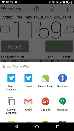 Ultrachron Stopwatch & Timer screenshot 3