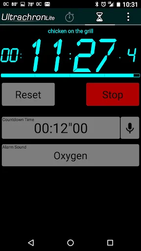 Ultrachron Stopwatch Lite screenshot 3