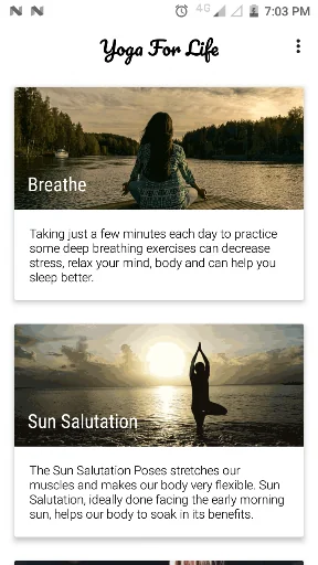 Yoga for Life - Be Healthy screenshot 4