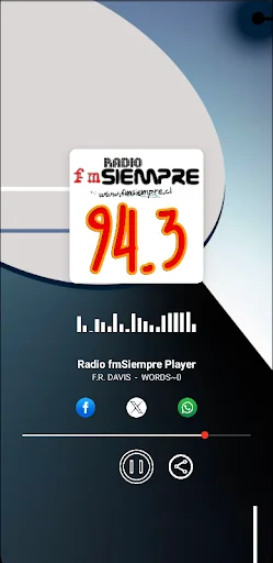 Radio fmSiempre Player