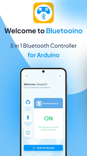 Bluetooino: Arduino Bluetooth screenshot 1
