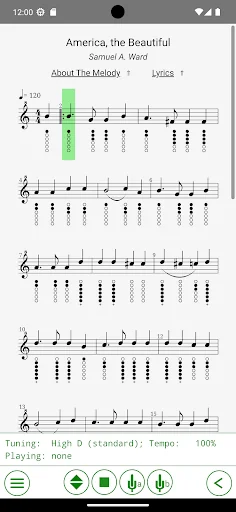 Irish Tin Whistle Tabs
