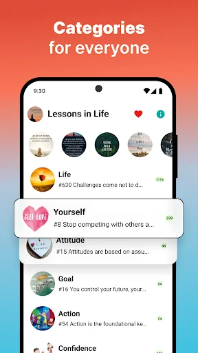 Lessons in Life Quotes screenshot 3