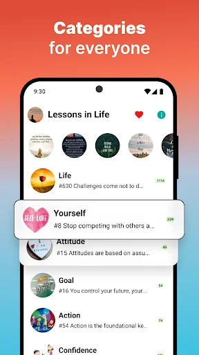 Lessons in Life Quotes screenshot 3