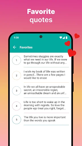 Lessons in Life Quotes screenshot 4
