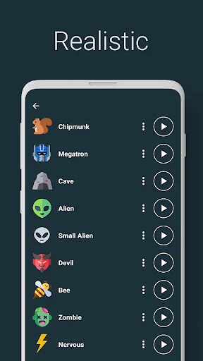 Voice Changer - Audio Effects screenshot 1