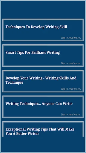 Writing Skills screenshot 3