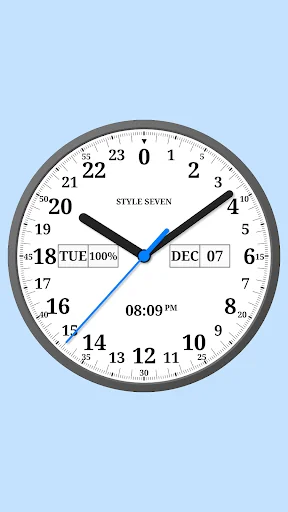 Analog Clock 24-7