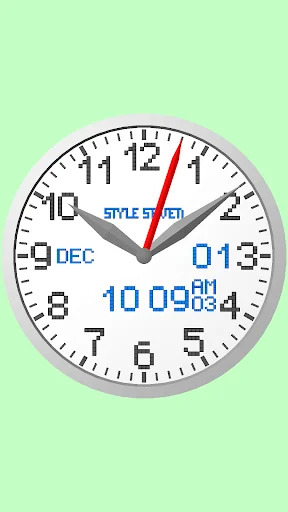 3D Analog Clock-7 screenshot 2