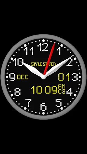 3D Analog Clock-7 screenshot 3