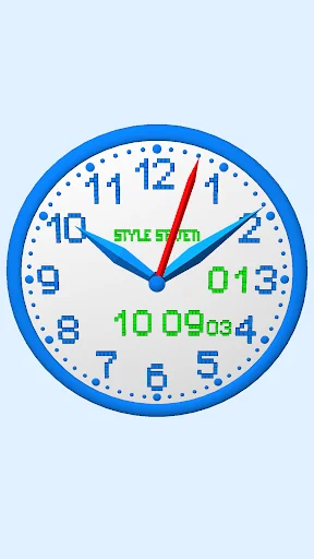 3D Analog Clock-7 screenshot 4